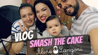 VLOG  BASTIDORES DO SMASH THE CAKE  PREPARATIVOS PARA O ANIVERSÁRIO  JARDIM DA MELISSA [upl. by Martreb930]