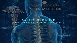 Posture Help with Atlas Adjustment by Sapien Medicine Energetically Programmed Audio [upl. by Bubb]