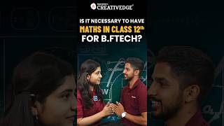 Is it Necessary to Have Maths in Class 12th for BFTECH 🧮🎓 [upl. by Nymrak]