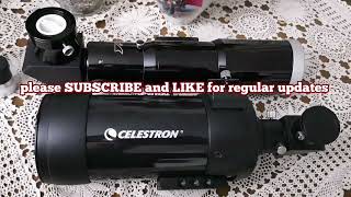 Comparing Petzeval Refractor Against Maksutov Celestron C90 vs William Optics Zenithstar 66ED [upl. by Nannarb29]