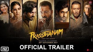 Prassthanam Trailer Prassthanam Official Trailer Reaction  Prassthanam Hindi Trailer  Sanjay Dutt [upl. by Adahsar696]