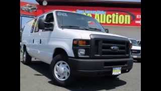 2009 Ford Econoline Cargo Van  Jersey City NJ Auto Auction [upl. by Notak]