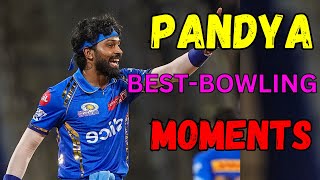 Hardik Pandya Best Bowling Moments [upl. by Ingra581]