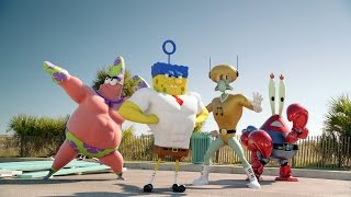 THE SPONGEBOB SQUAREPANTS MOVIE SPONGE OUT OF WATER  Official Teaser Trailer  Finland  Paramount [upl. by Tnahs]