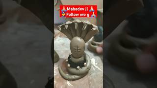 Mahadev ji clay art 2024mahakal mahadev mahakalstatus mahadev statusbolenathstatus bole [upl. by Aramoj]