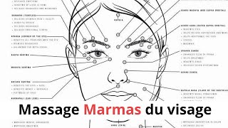 Comment effectuer un massage marmas du visage [upl. by Ytissac]