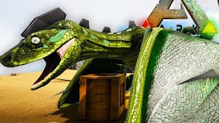 Ark Survival Evolved  VIPER WYVERN Taming INSANE Creatures 4  Ark Jurassic Survival [upl. by Zach903]