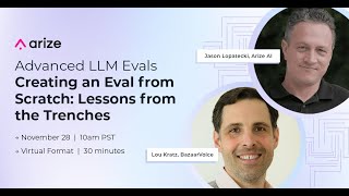 LLM Evaluation Creating an LLM Eval from Scratch Featuring Bazaarvoice [upl. by Nyberg]