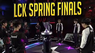 LCK Spring 2019 Finals  Griffin vs SKTelecom T1 Highlights [upl. by Chrysler]