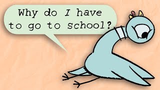 The Pigeon Has To Go To School 📖 Reading Aloud for Kids  Mo Willems Workshop [upl. by Aelak]