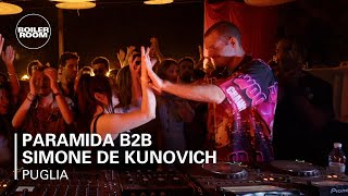 Paramida b2b Simone De Kunovich  Boiler Room x Polifonic Festival [upl. by Bromley213]