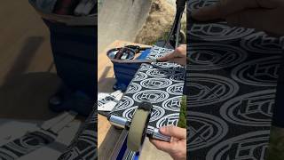 griptape install at the skatepark asmr griptape shopecx scootering [upl. by Nade]