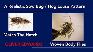 A Realistic Sow Bug or Hog Louse Fly Pattern [upl. by Pentheas640]