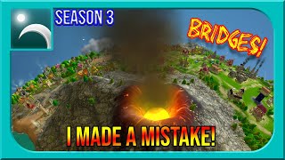 NEW Bridges but I made a MISTAKE  The Universim Season 3 Ep 4 [upl. by Anirehtac]