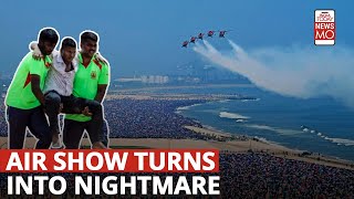 Chennai Air Show 2024 What led to the chaos at Chennai air show [upl. by Laughlin]