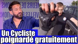 Un Cycliste poignardé par 3 racailles  Imane Yasser et Abderemane 😡 TPMP réaction [upl. by Eardnaed171]