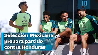 🇲🇽 Así entrenó la Selección Mexicana para su partido contra Honduras 🇭🇳 I Concacaf Nations League [upl. by Ahsiral]