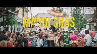 Mardi Gras New Orleans Louisiana 4K [upl. by Ttergram737]