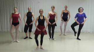 Ballett Erwachsene Anfänger  Fußübung zum Mitmachen  Ballettschule Engelskirchen [upl. by Iredale]