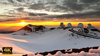 Driving to the summit of Mauna Kea for sunset and to identify the observatories [upl. by Kirst]