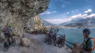 Sentiero Del Ponale Riva Del Garda MTB Trail ITALY [upl. by Raymonds348]