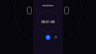 Classic 1 Second Timer – Ready Set Go timer shorts [upl. by Mendive994]