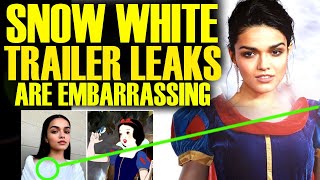 SNOW WHITE TRAILER DESCRIPTION LEAKS ARE EMBARRASSING What On Earth Is DISNEY THINKING [upl. by Molloy692]