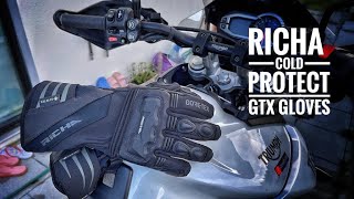 Are these Best Winter Gloves in the Market Richa Cold Protect GTX Gloves overview [upl. by Riane]