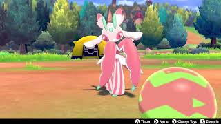 Lurantis In Camp  Pokemon Sword amp Shield [upl. by Alaehcim930]