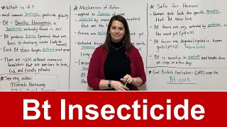 How Bt Insectide Works [upl. by Iel]