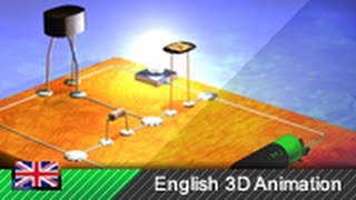 Transistor bipolar  How it works Animation [upl. by Ydnor838]