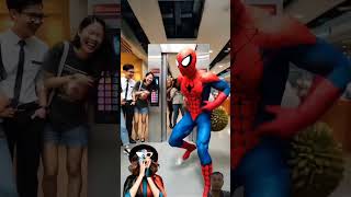 Spider dance duren spiderman marvel dance [upl. by Analart]