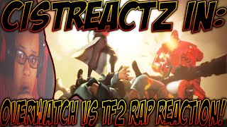 Overwatch VS Team Fortress 2 Rap Battle REACTION  WHICH IS THE ULTIMATE [upl. by Eilyak]