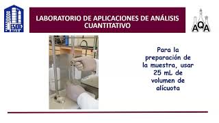 Determinación de contenido de Sílice Método colorimétrico por comparación [upl. by Darach]