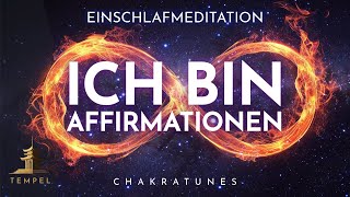 Ich bin Affirmationen für Gesundheit Glück amp Wohlstand  Meditation zum Einschlafen [upl. by Schwitzer]