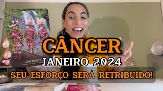 ♋️CÂNCERJANEIRO24  Isso Será Multiplicado Na Sua Vida Reconhecimento Espiritual [upl. by Livvi]