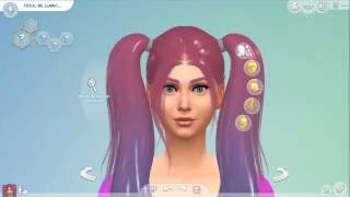 SIMS 4 — PACK DE CONTENIDO PERSONALIZADO — CABELLO MUJER 1 [upl. by Odlabu]