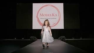 Winky Way Dress  ModelКa School Main People Fashion Show 2024 [upl. by Lumpkin492]