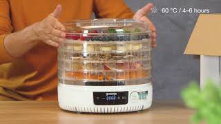 How to use • Food Dehydrator FDK 500GCW • Gorenje [upl. by Bruns]