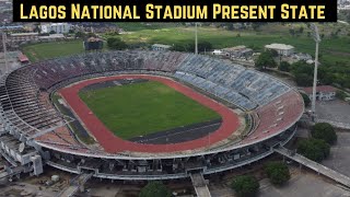 Present State Of The National Stadium In Lagos Nigeria [upl. by Cassaundra]