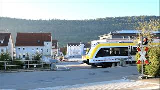 Bahnübergang Burladingen quotFriedhofwegquot [upl. by Maunsell676]