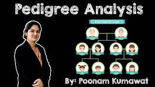 Pedigree Analysis  Genetics  Neet Exams  Class 12 [upl. by Bren]