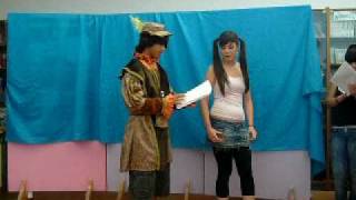 Teatro en ingles representando quot Romeo and Juliet quot [upl. by Swec]