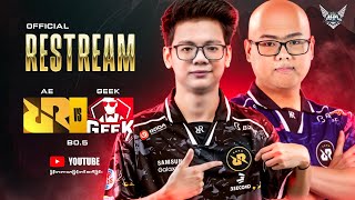 Official Restream RRQ vs GEEK Bo5 Myanmar🇲🇲 Casting CasterZyZyy amp Blank [upl. by Jeffry241]