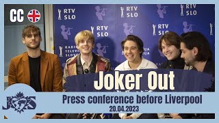 ENG SUB Joker Out before leaving for Liverpool 20042023 [upl. by Yelsew231]