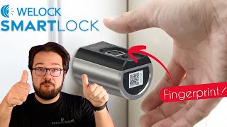 WELOCK Smart Door Lock Unlock your Door with a Fingerprint [upl. by Attalanta]