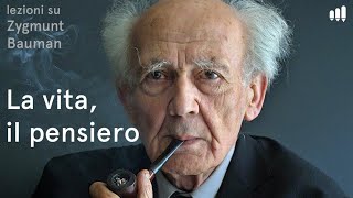 Lezioni su Bauman  01 La vita e il pensiero [upl. by Modeerf]