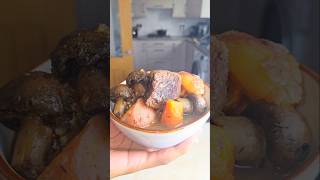 Beef Bourguignon cooking datenight easyrecipe paris french [upl. by Porush7]