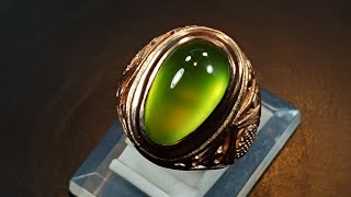 BATU AKIK NEO GREEN ACEH IDOCRASE ACEH gemstones agate batuakik gems stonering [upl. by Eisej]