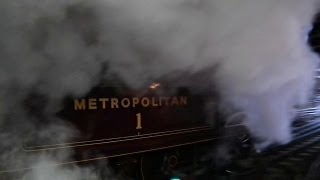 London Underground 150 Steam Metropolitan Railway no 1 [upl. by Zennas]